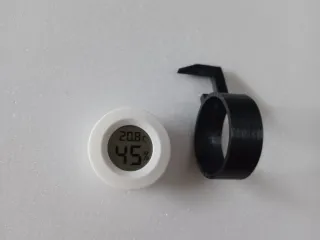 Thermometer/hygrometer holder