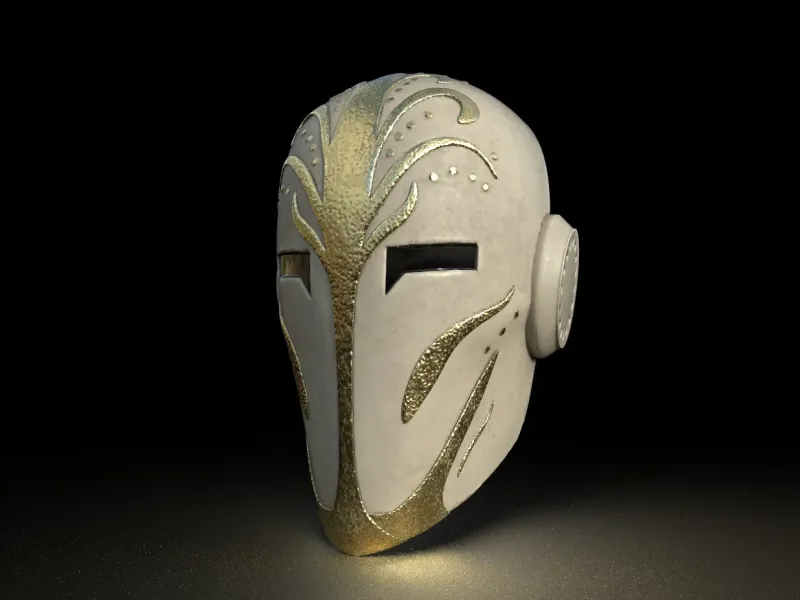 Andor Jedi Temple Guard Mask 3d digital download