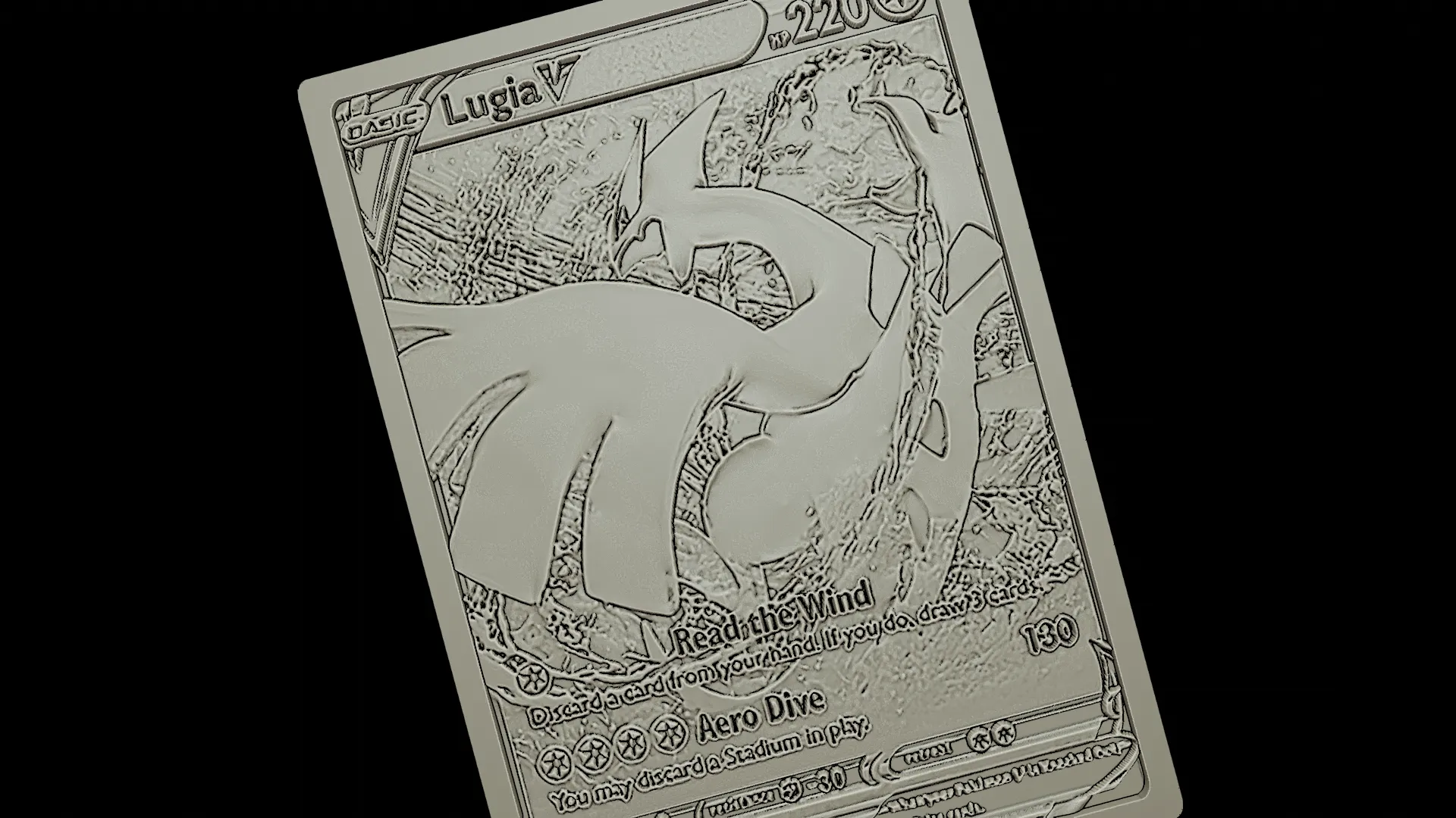 Lugia Pokemon card