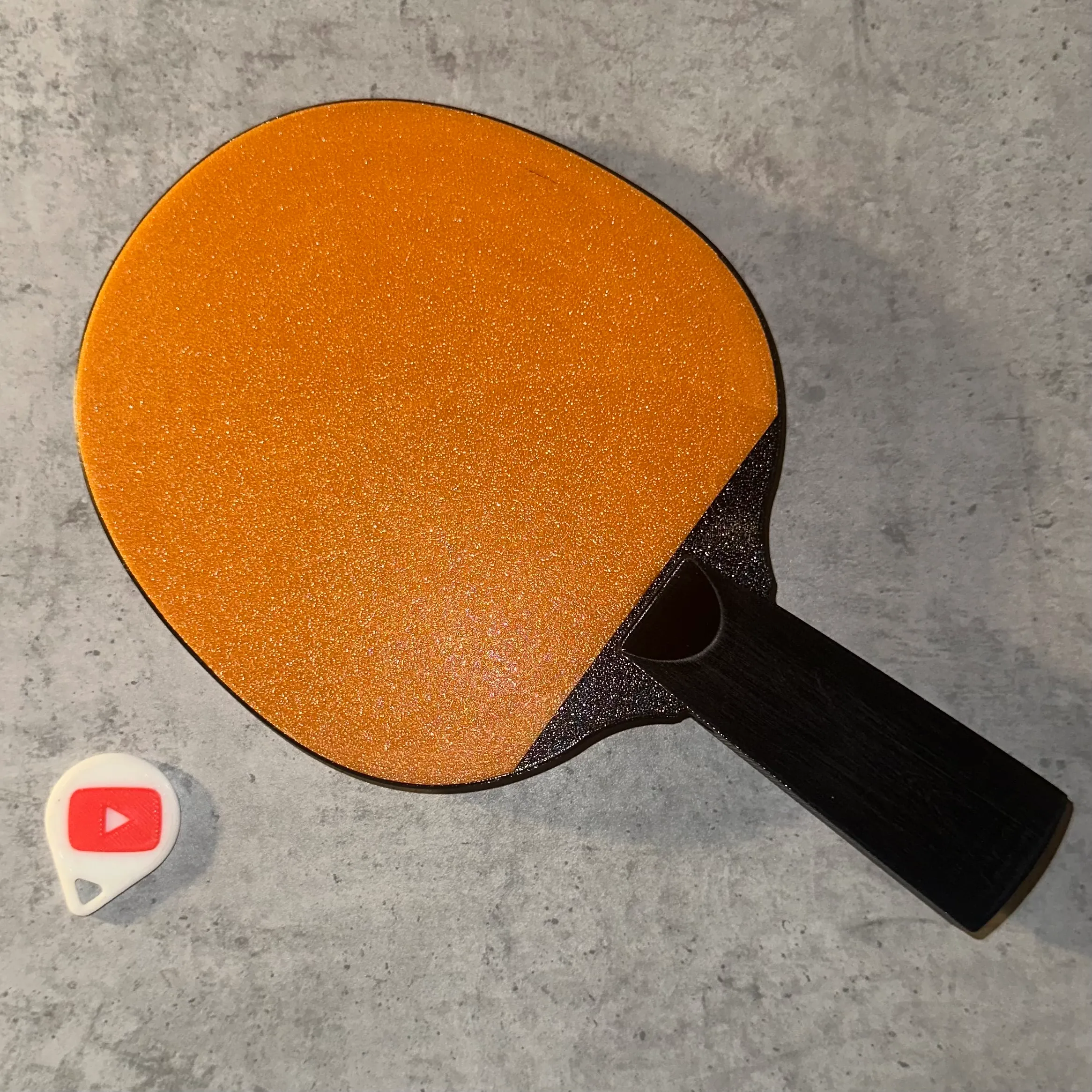3D Printed Table Tennis Bat