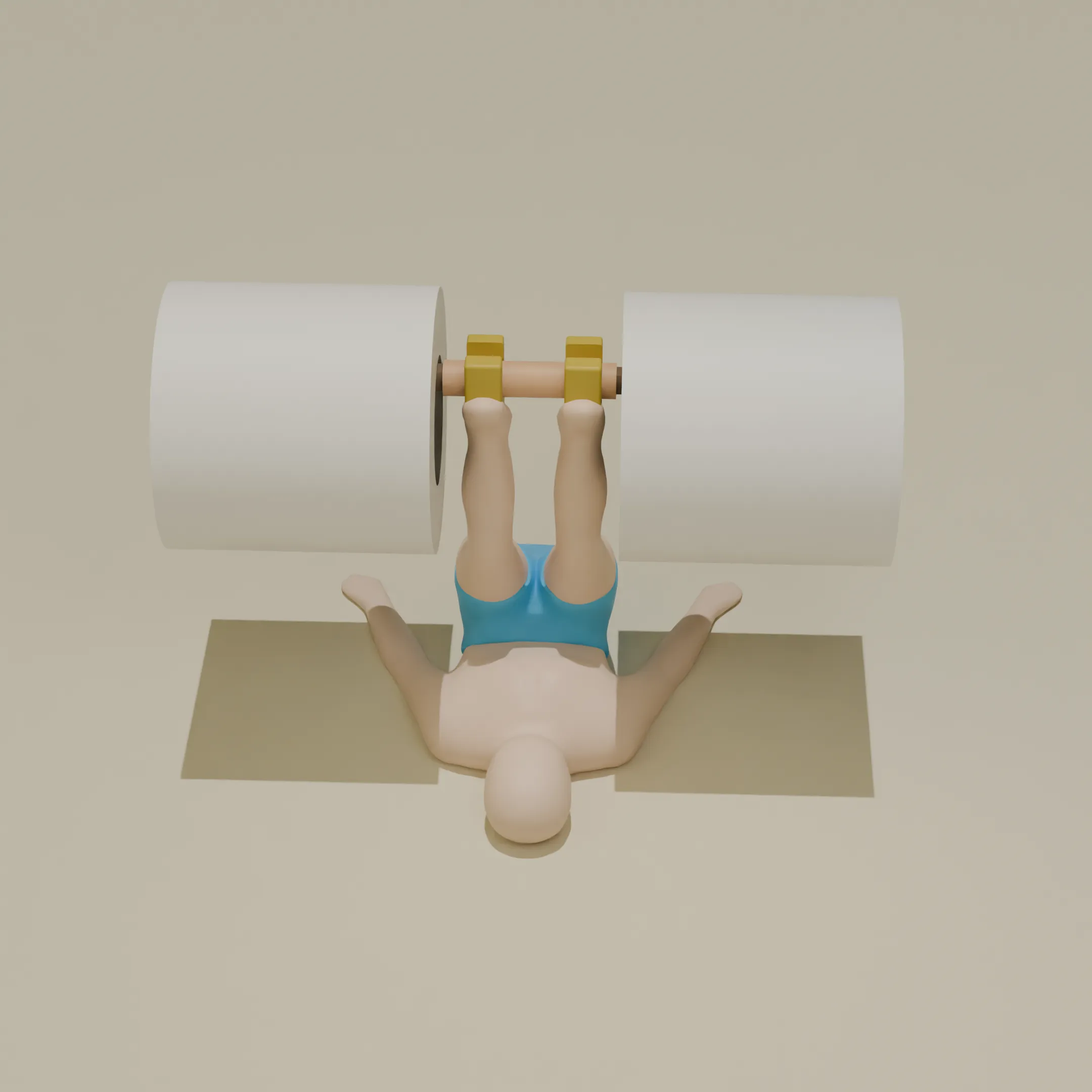 Porta carta igienica Gym Buddy
