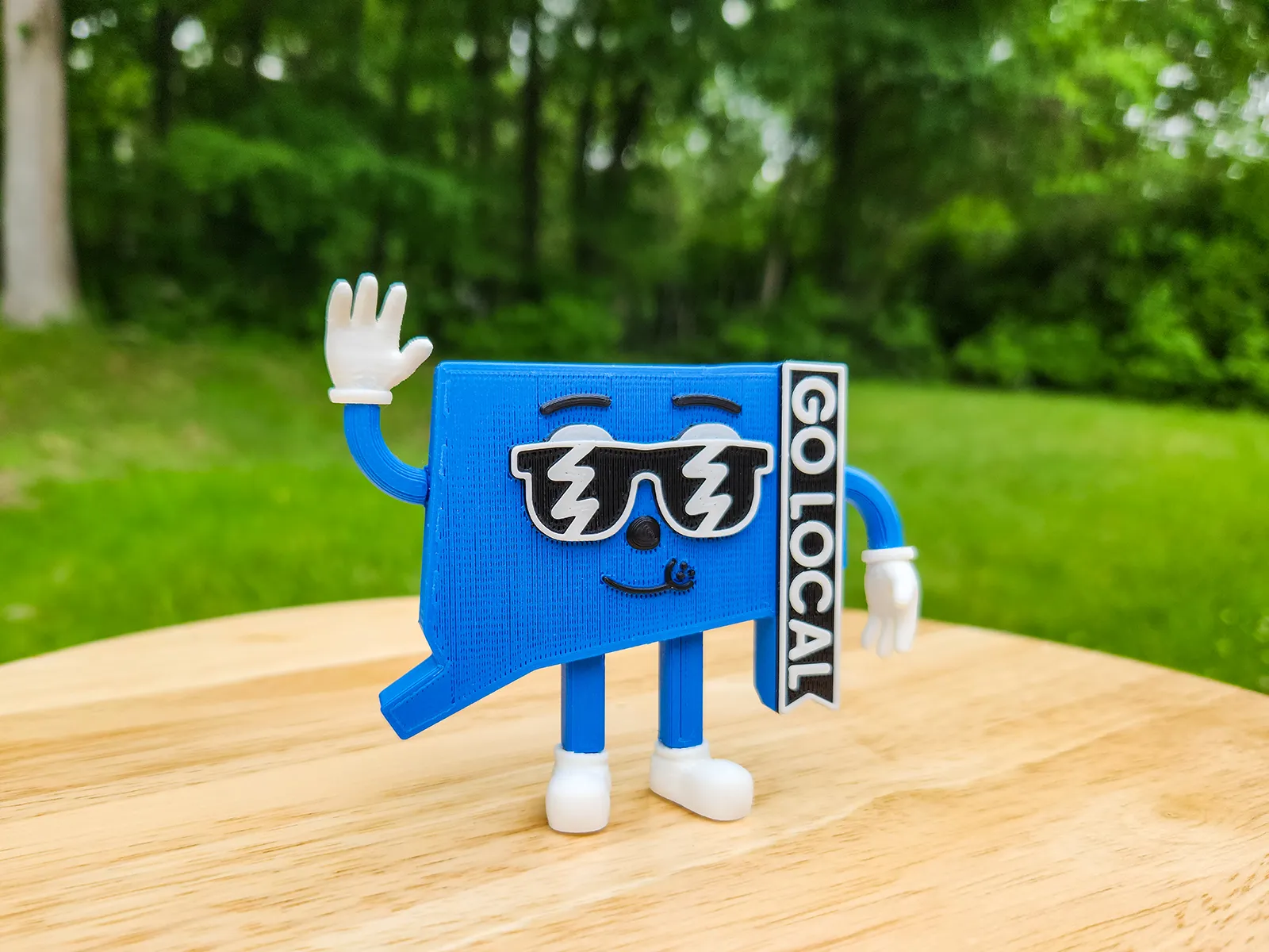 Connie The Action Figure / Phone Holder - Print In Place