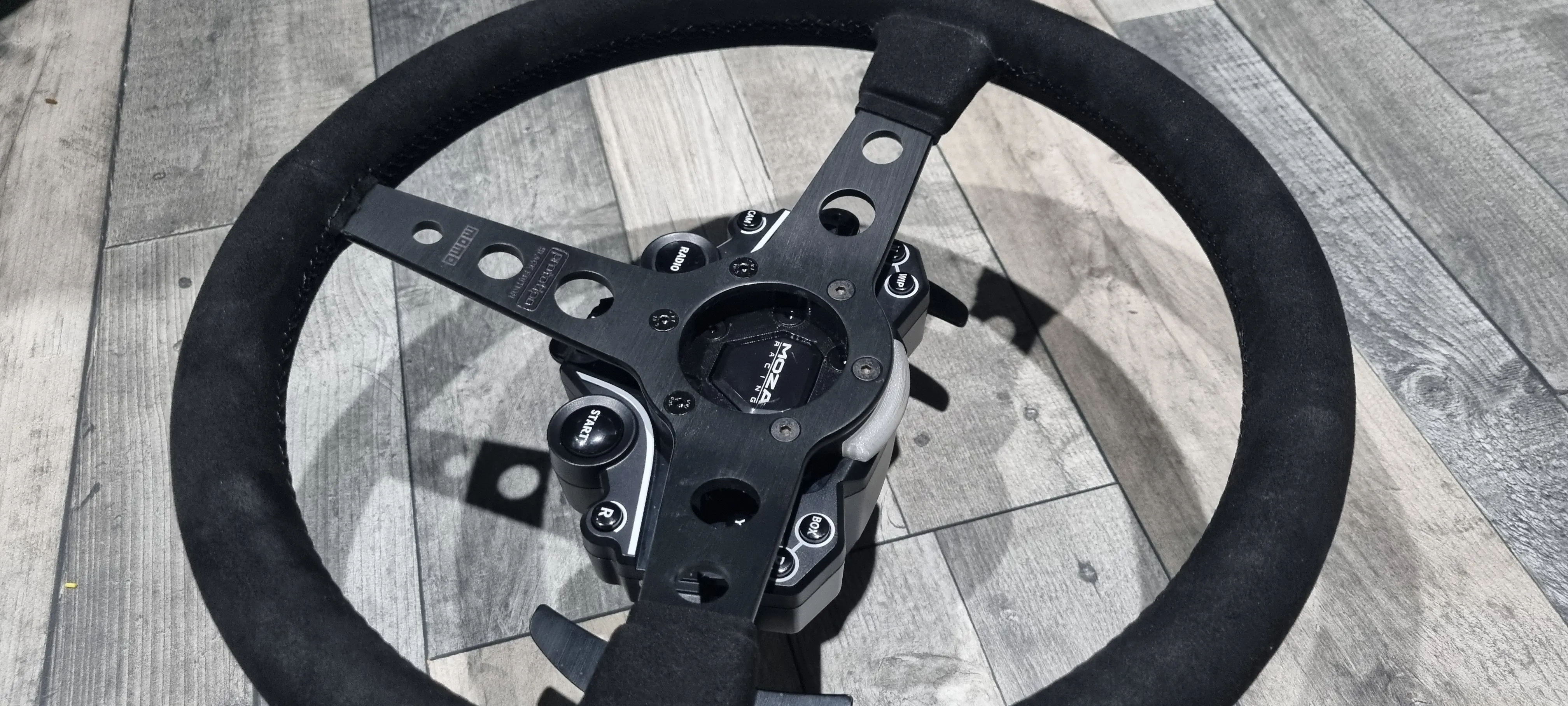 Moza ES Wheel Adapter to 70mm V2 With Light Projector