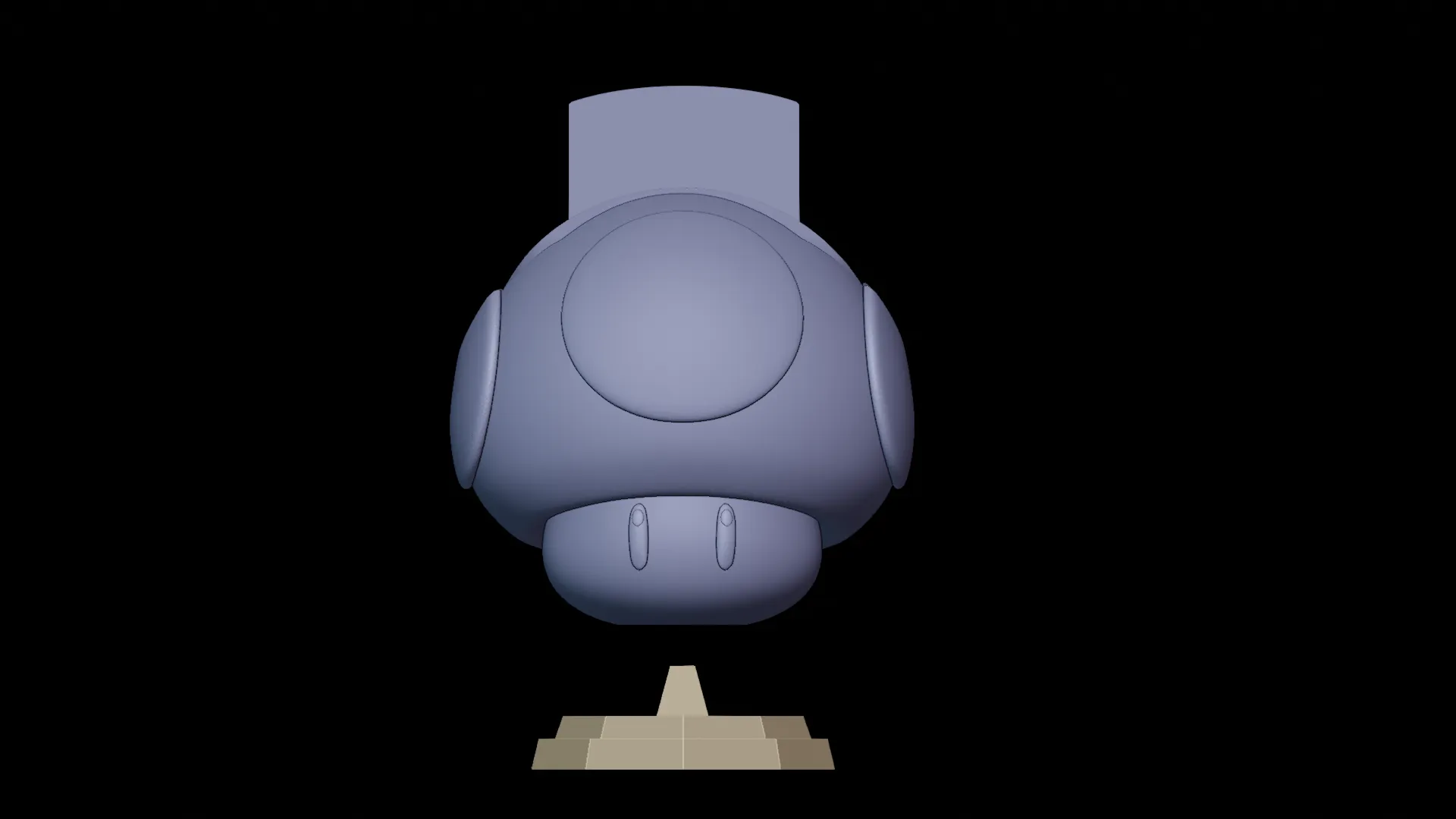 Mushroom joystick Holder - Super Mario bros