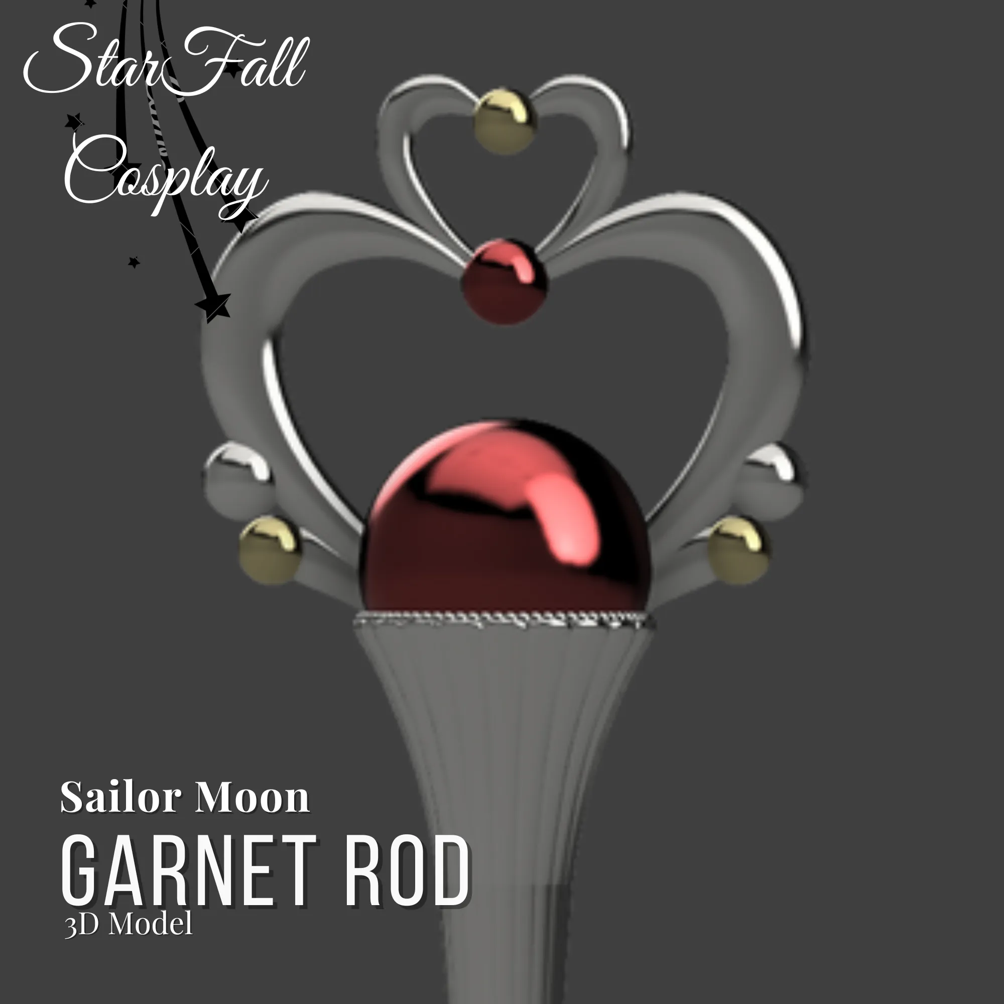 Garnet Rod Sailor Pluto