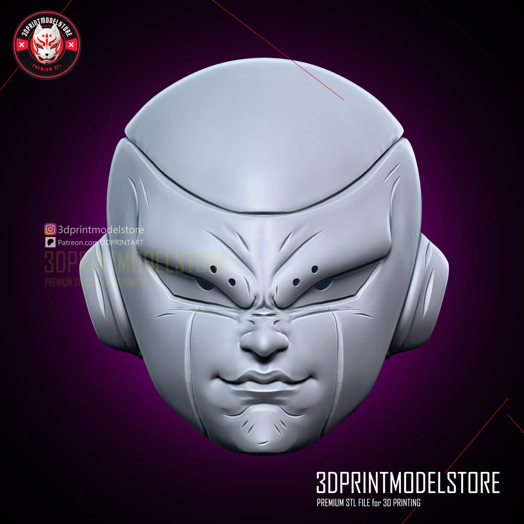Frieza Dragon Ball Z Cosplay Mask - Anime Frieza Helmet