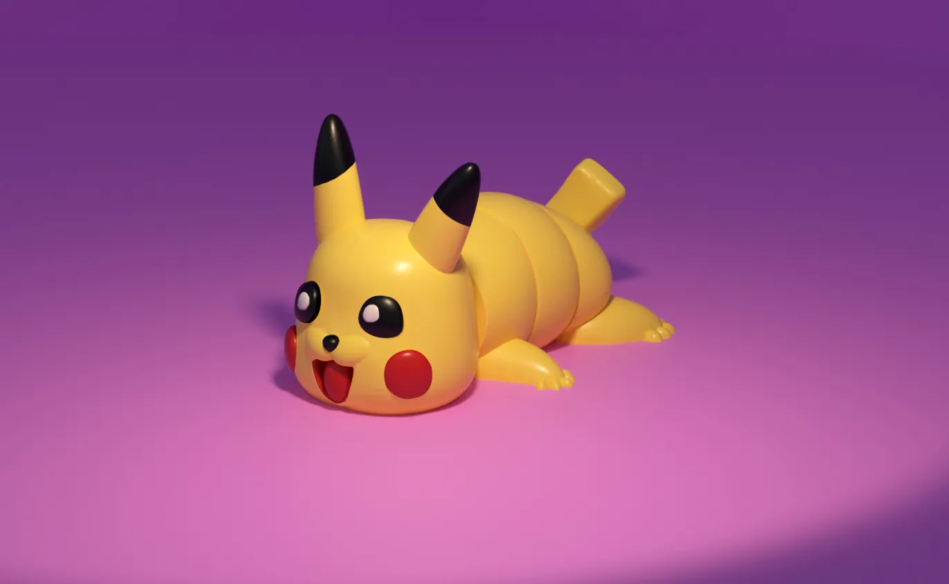 articulated Pokemon Pikachu Flexi