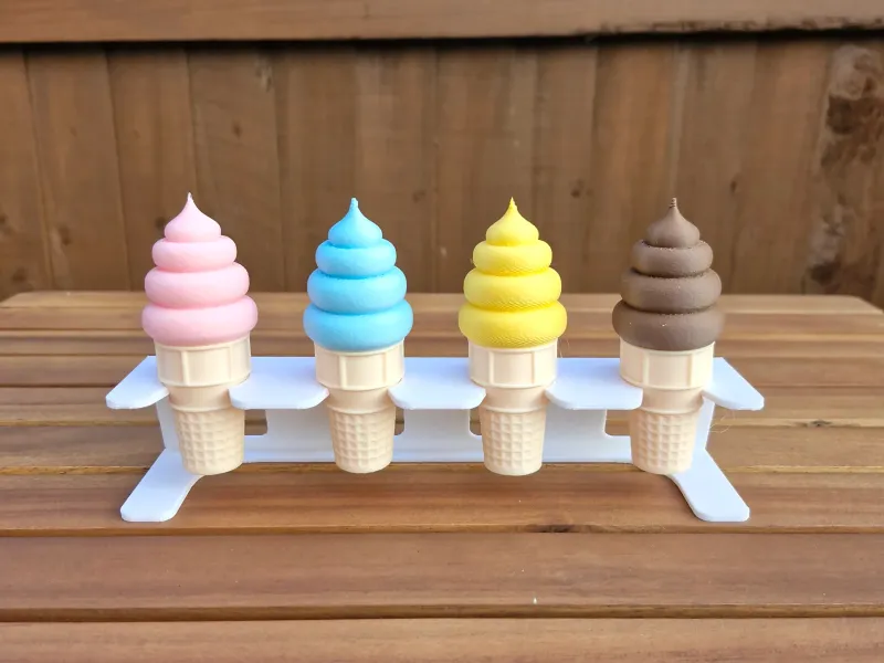 Ice Cream Cone Display
