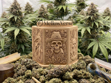 Bas Relief Stash Jar – Cannabis Culture - MellowVerse-1