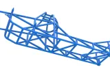 Frame of Dirt Dragster 4wd Scale 1:25-1
