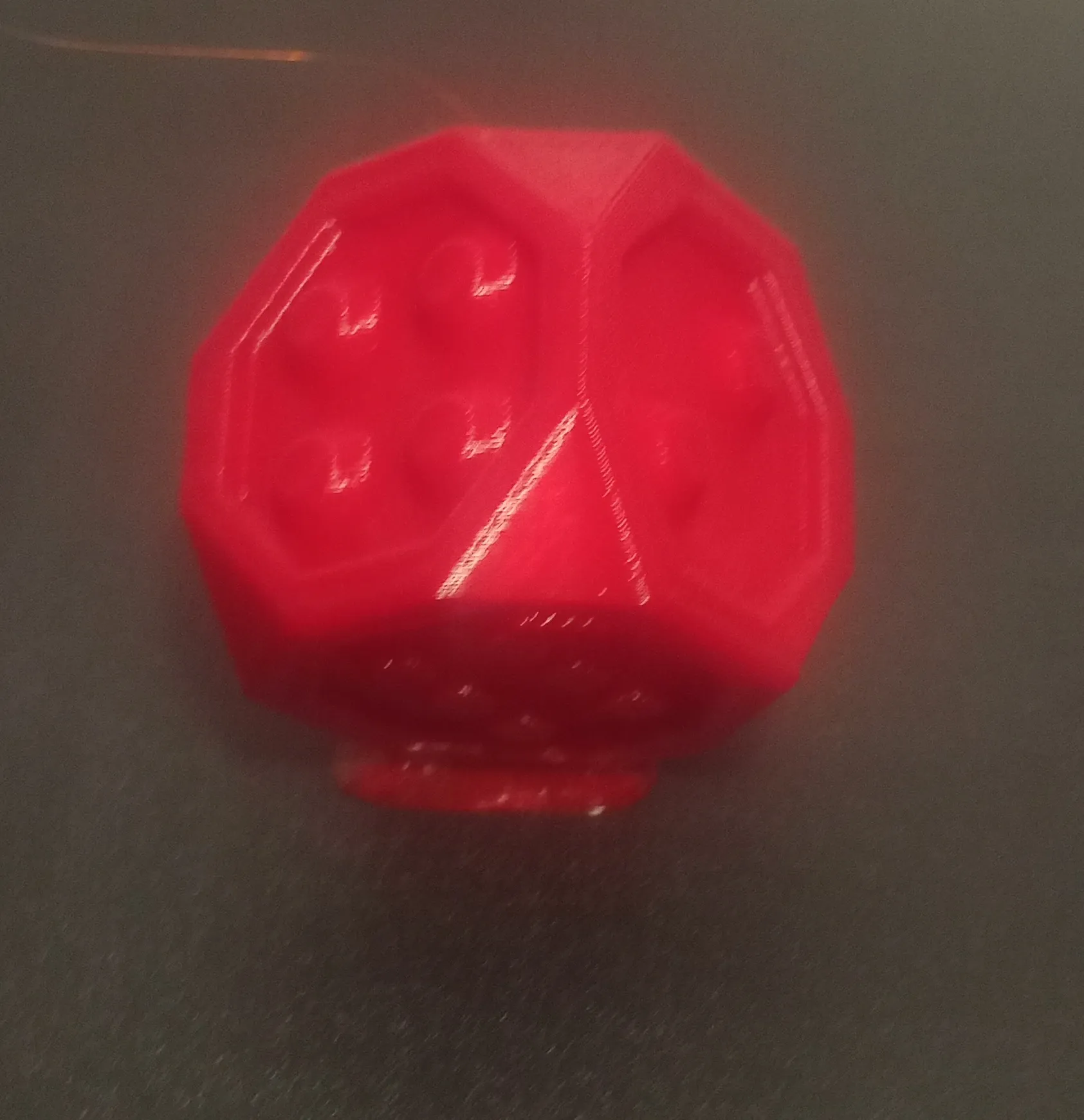 Tactile Dice / Braille Dice (No supports needed)