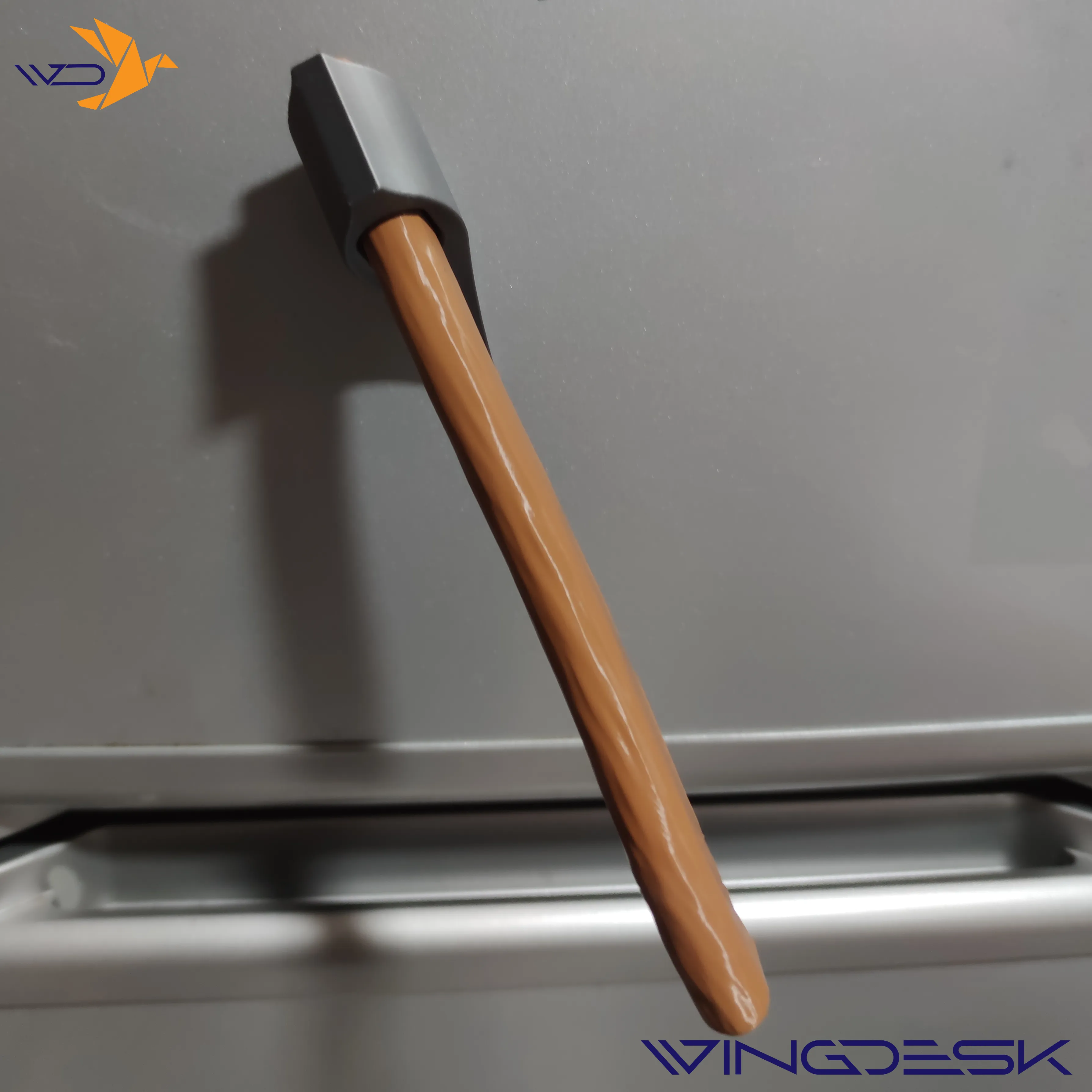 Wood Axe magnetic fridge