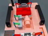 Omega pipe clamp checking fixture-0