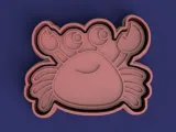 cortante + estampa cangrejo / crab cutter + stamp-0