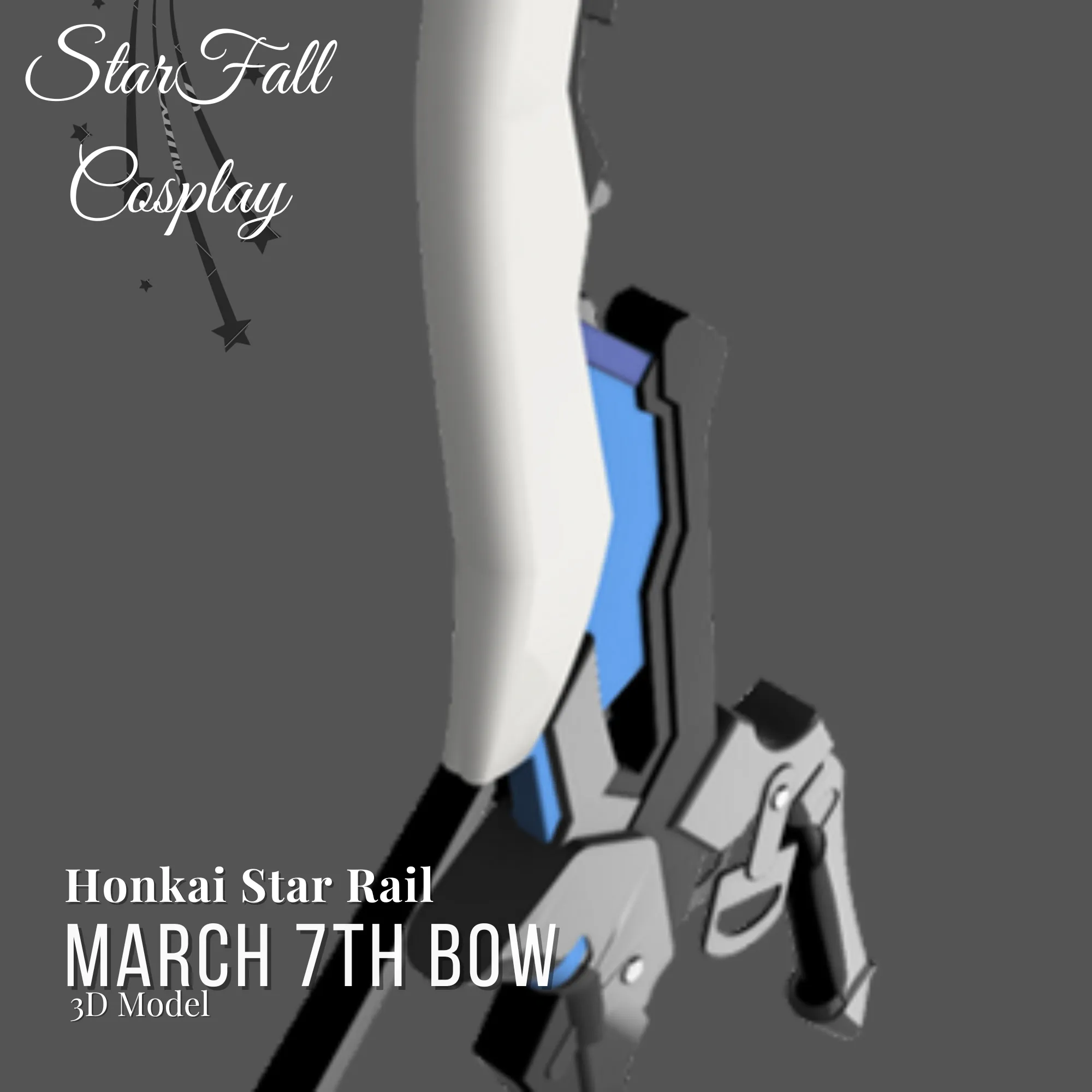 March 7th Bow 3D Model Honkai Impact