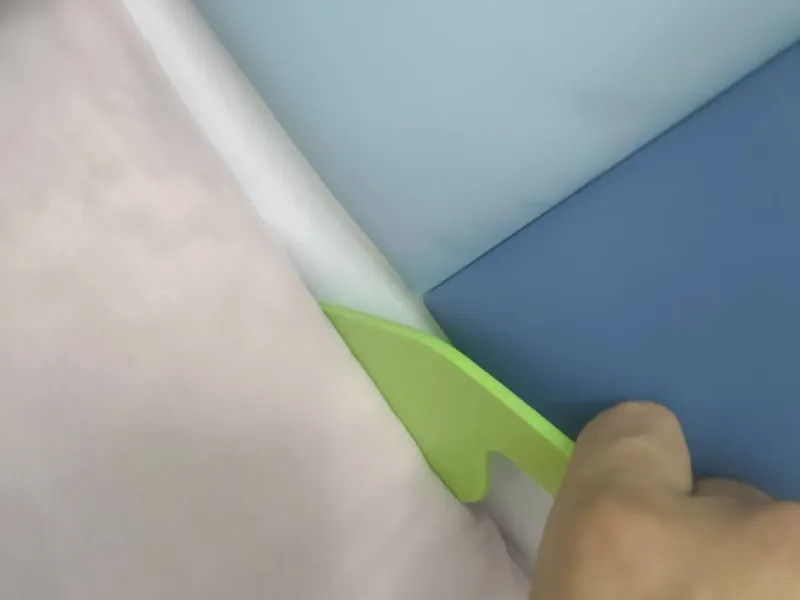 Bed making artifact
