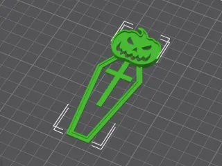 Halloween Pumpkin BookMark, Cute BookMark 3D STL File
