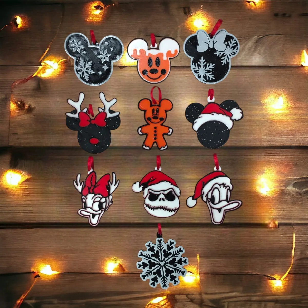 LLAVEROS DISNEY NAVIDEÑOS