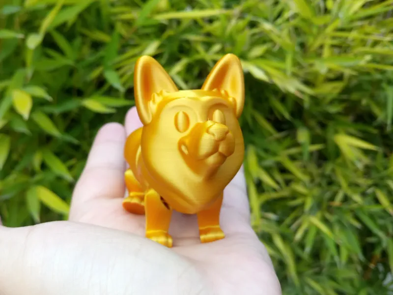 Flexy Cute Corgi - Impression en place sans support