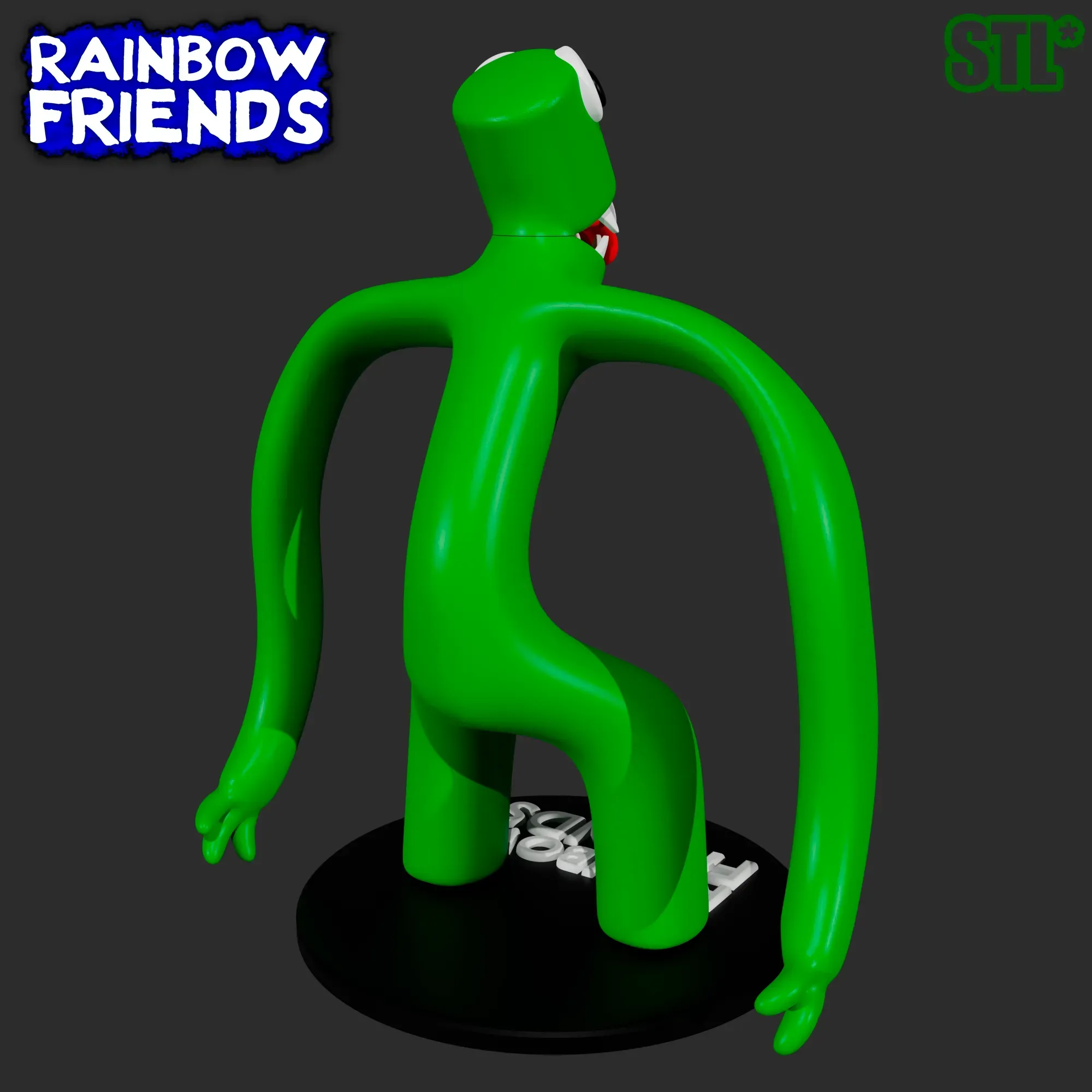 STL file GREEN FROM RAINBOW FRIENDS ROBLOX