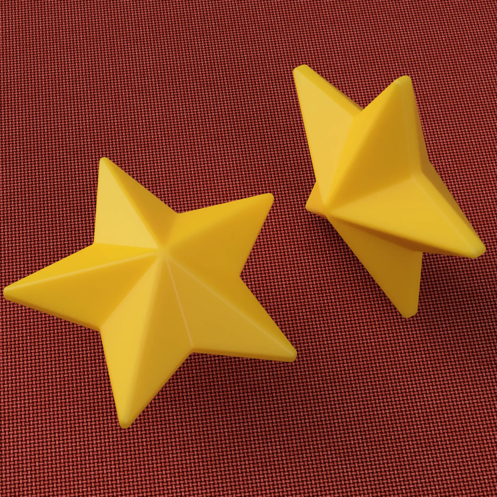 PRINT IN PLACE MOULD FOR A CHRISTMAS STAR