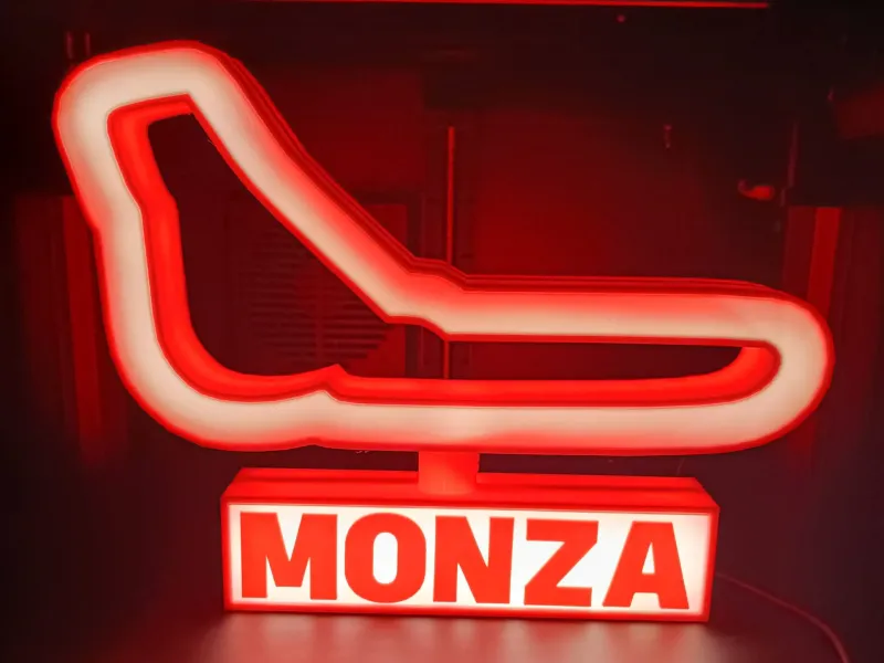circuit monza lumineux