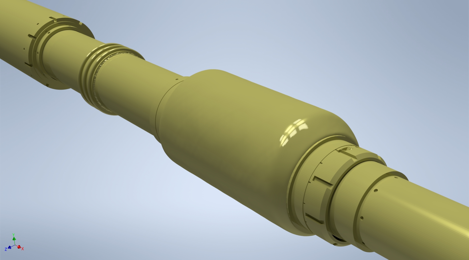 M256 120mm Smoothbore Gun Barrel For M1a1 M1a2 Abrams 3d Models Download Creality Cloud