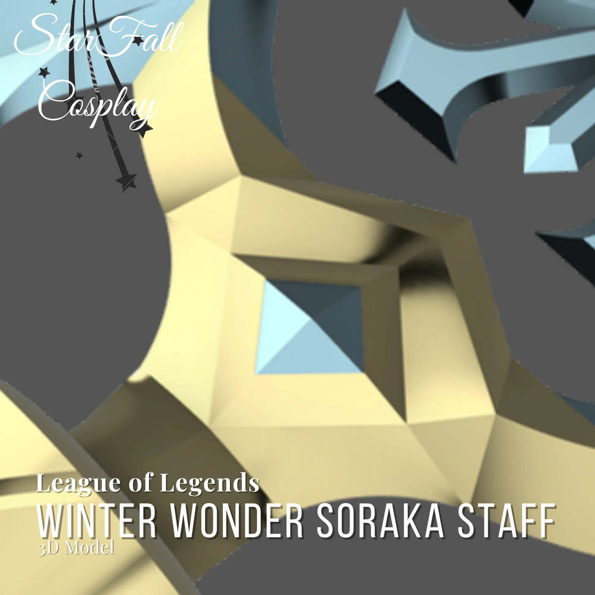 Winter Wonder Soraka Staff League of Legends