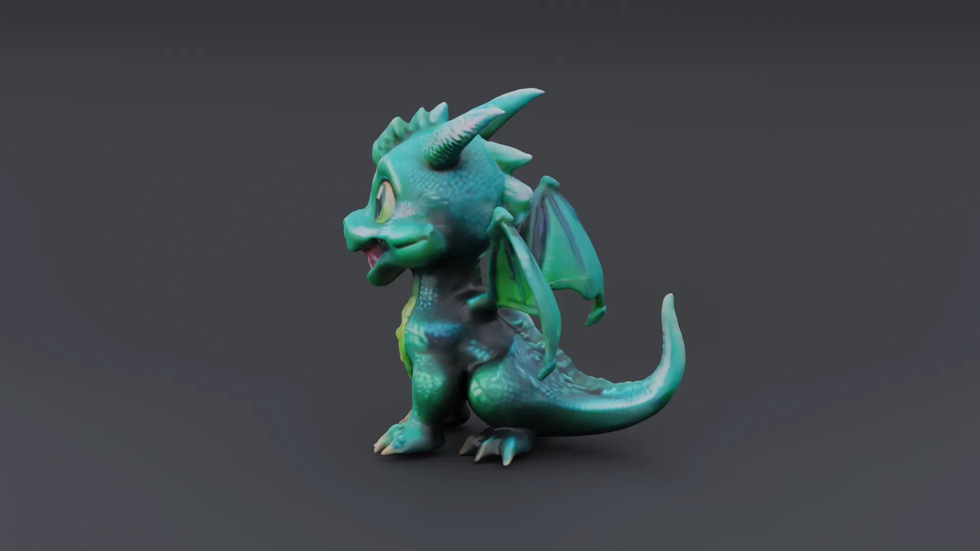 Bebé dragón esmeralda nº 3