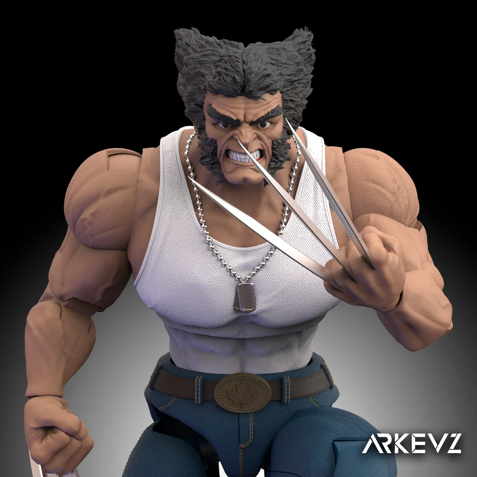 Action Figure Wolverine Urban