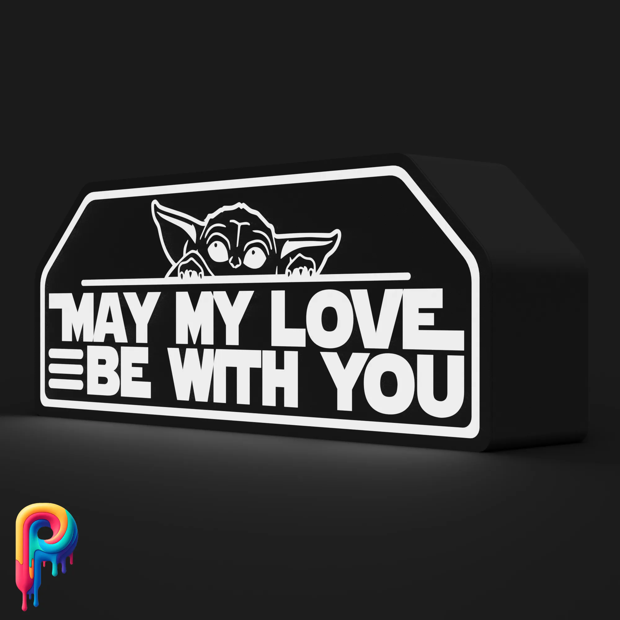 Grogu's Love Light by Polymeria