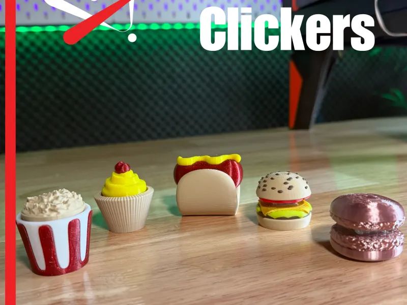 5 Food-Themed Clickers – Satisfy Your Fidget Cravings!