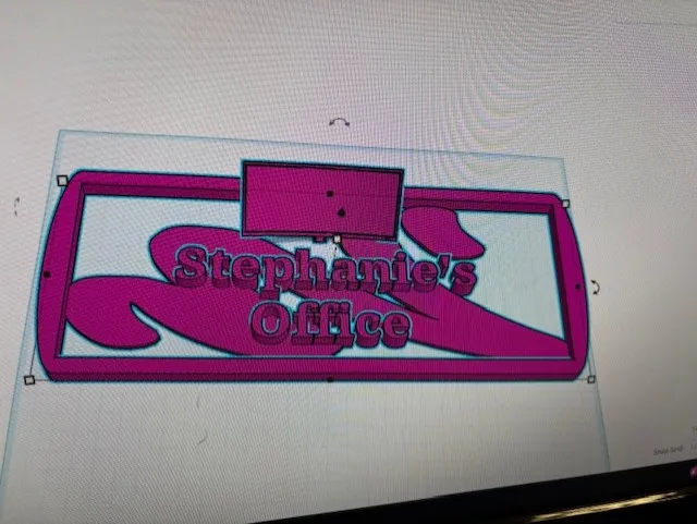 Office Sign Lightbox Samples