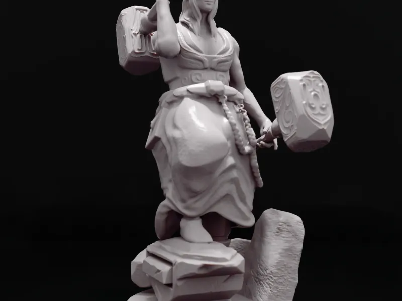 Hephaestus Sculpture – The God of Forge and Fire