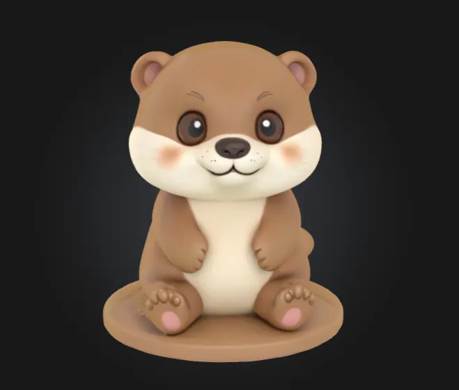 Chibi animal  - Tomo the Otter