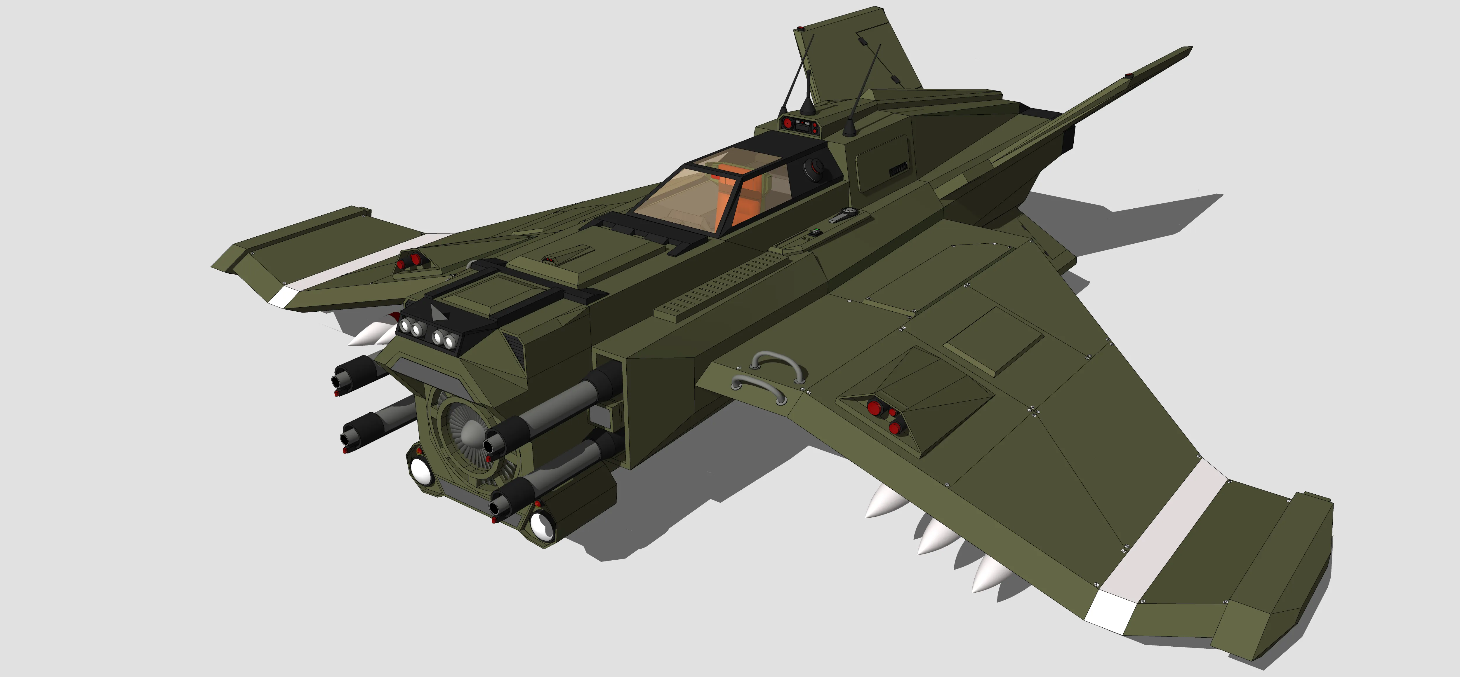 Voss Pattern Lightning Strike Fighter Warhammer 40k