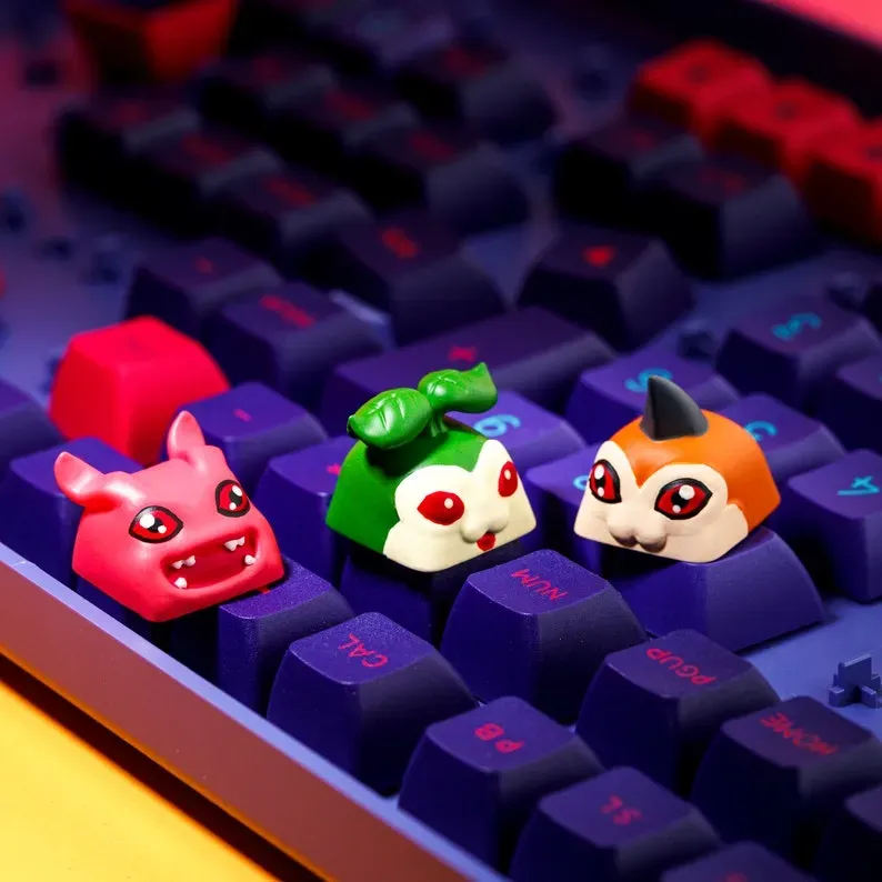 Digi Babies  Vol I - Digimon toetsenkapcollectie - mechanisch