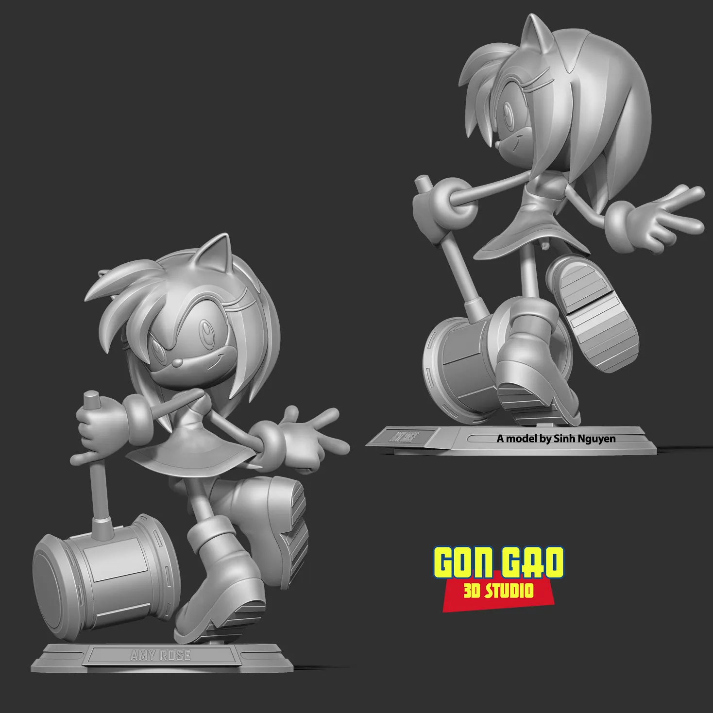 Amy Rose - Sonic the Hedgehog 4