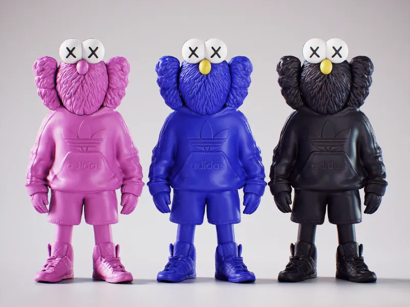 Kaws Adidas Junior "BFF Heroes" - Уникальный дизайн