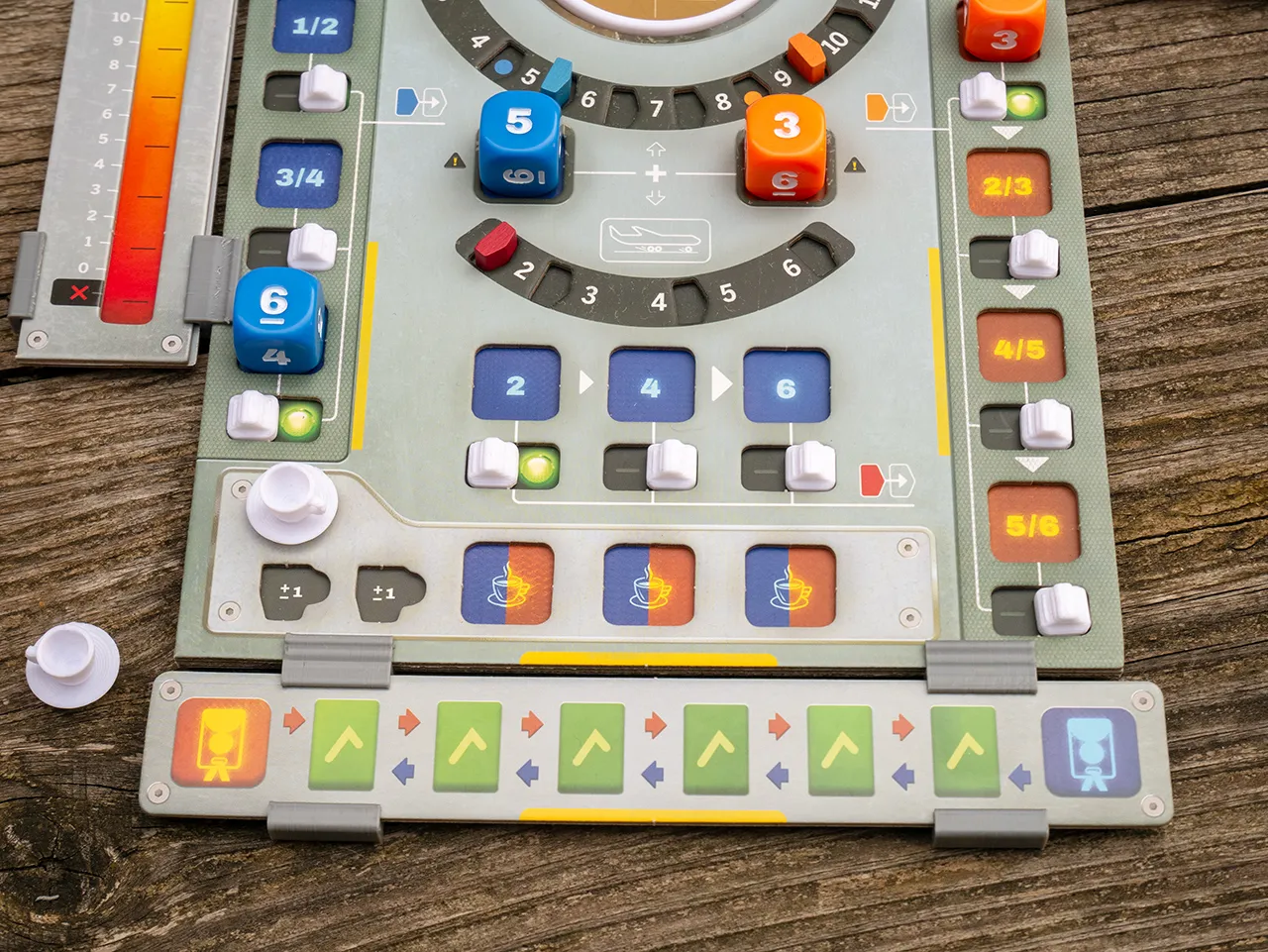Sky Team Board Game Parts