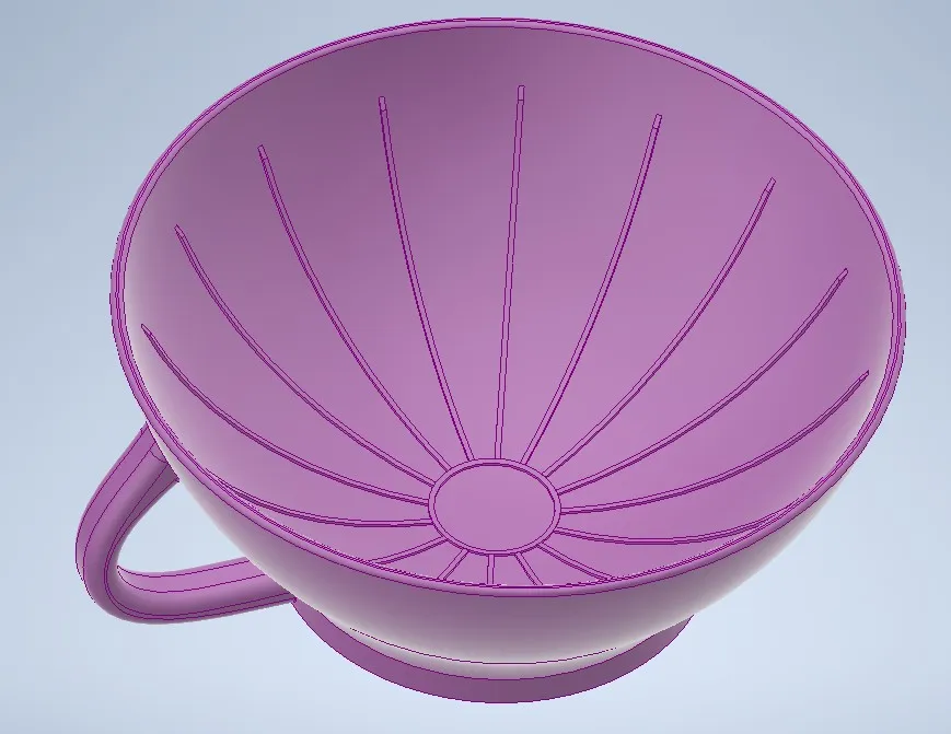 Shaving Bowl - With lines
