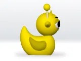 Sprunki Yellow Duck STL file, Sprunki 3D Model Character-4