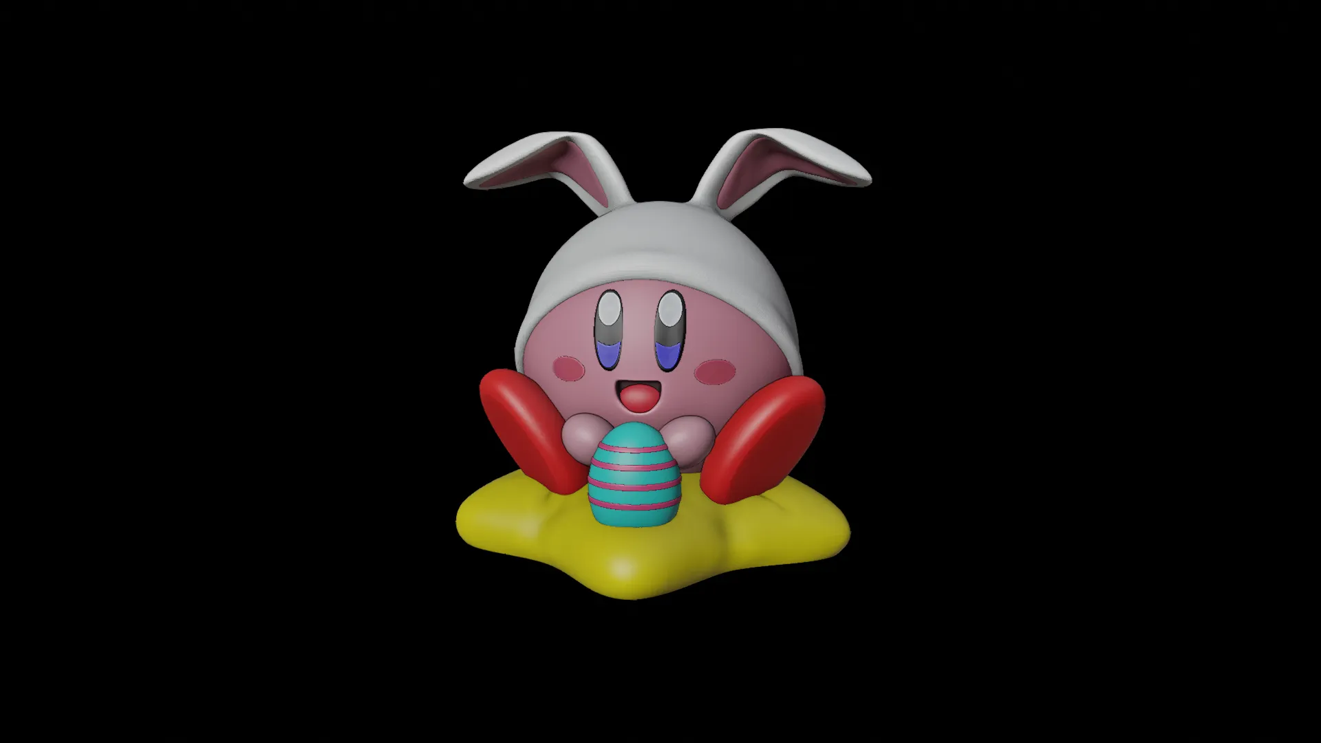 Kirby Easter Figure