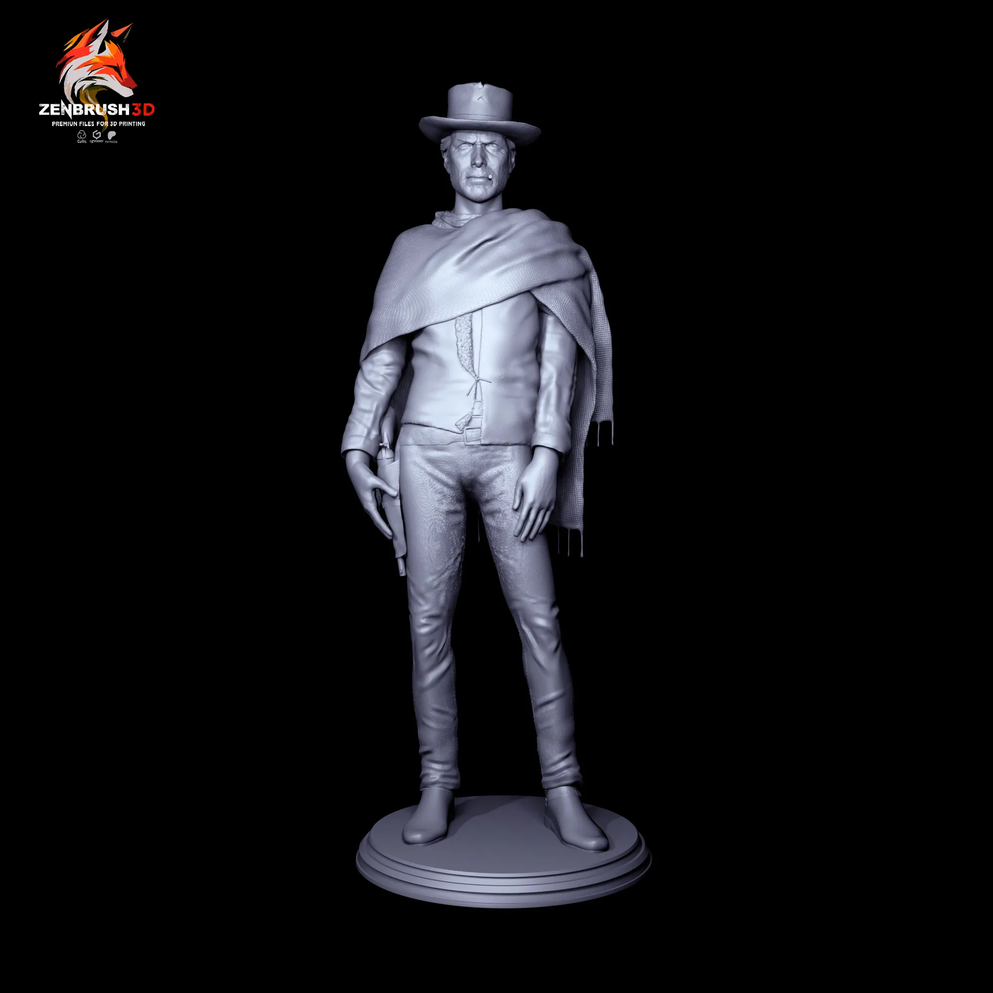 CLINT EASTWOOD 3D PRINTING