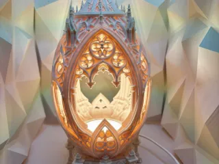 Cathedral Bloom Lantern
