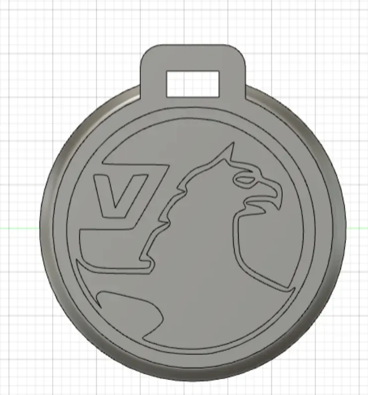 Pendentif porte clé Vauxhall 2 / Vauxhall 2 Key ring ornemen