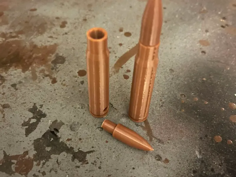 Imitation of 7.92 x 57 Mauser cartridges