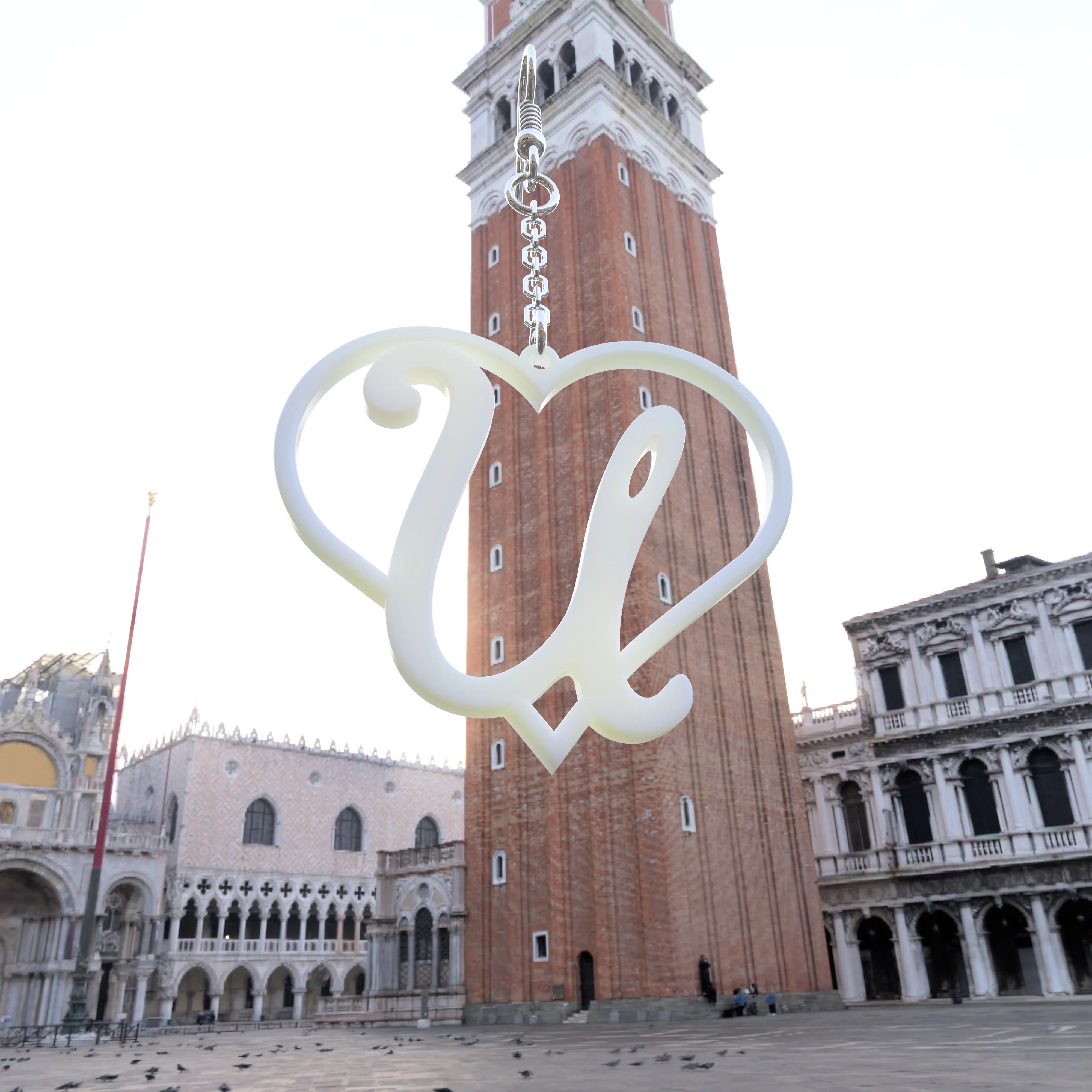 Heart with U Earring for San Valentine