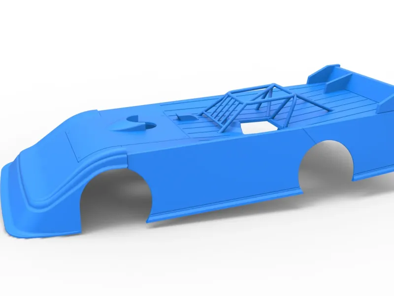 Shell of Super Dirt Late model Version 2 Scale 1:25