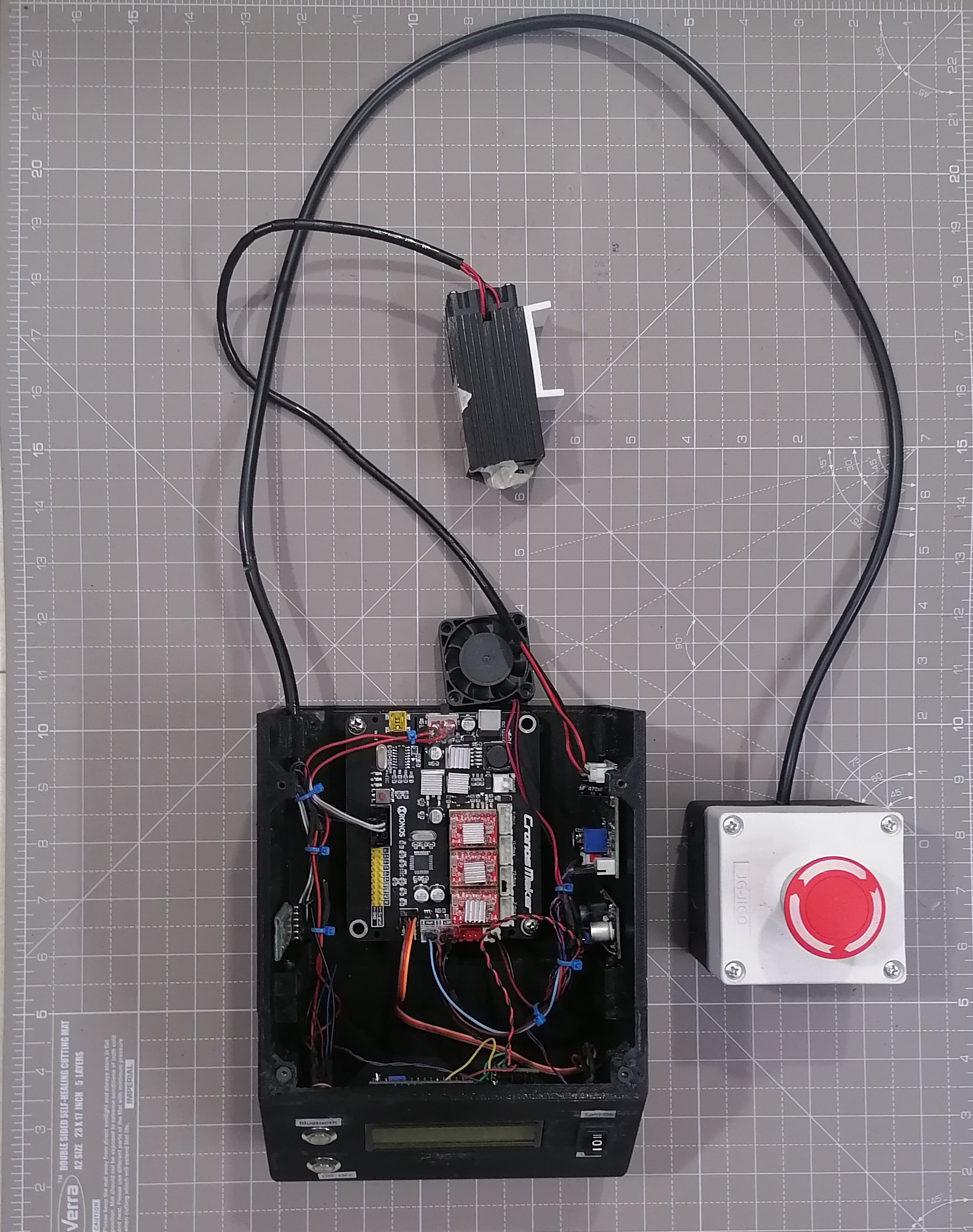 CNC Control Box build | 3D-Modelle herunterladen | Creality Cloud